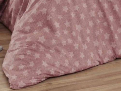 фото КПБ Karven Light Rose Евро 4 наволочки Звезды артикул N023 LIGHT ROSE фото 3
