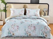 фото кпб tango tencel евро 4 наволочки tt6-166 из ткани Тенсел Цветы