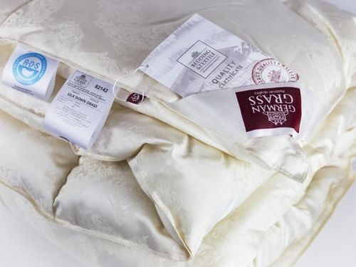 одеяло 240*260 теплое silk down grass 82162 из ткани Жаккард в категории  рисунок  фото 3