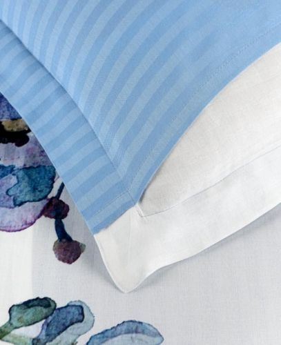 фото КПБ Karven Stripe Satin-SB007 Евро 4 наволочки Цветы артикул N250 -SB007 фото 3