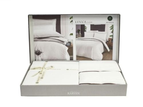 фото КПБ Karven LUCCA Cream Евро 4 наволочки  артикул N359 LUCCA CREAM фото 4