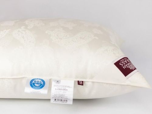 фото подушка 50*68 мягкая silk down grass 82111 из ткани Жаккард, наполнитель Гусиный пух, размер 50*70, артикул GR82111 фото 3