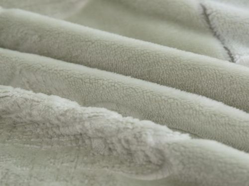 плед karven solid emboss v5/green 200*220 из ткани Велсофт в категории  рисунок  фото 4