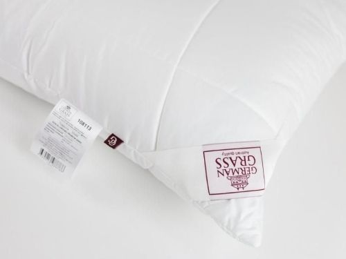 фото подушка 50*68 регулируемая non-allergenic premium grass из ткани Сатин, наполнитель 4-L волокно 100% Polyester®, размер 50*70, артикул GR108113 фото 3