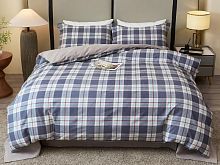 фото кпб tango momae271 евро из ткани Фланель Клетка/Квадрат