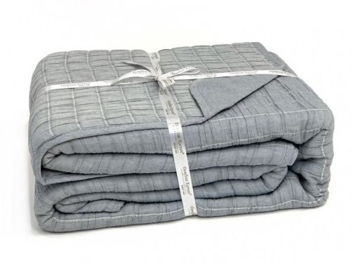 покрывало karven muslin kare v1 160*240 из ткани Хлопок в категории С наволочками рисунок  фото 2