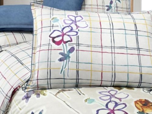 фото КПБ Sarev fancy poplin JANIN v1/Fusya 1,5 спальное Цветы артикул N193 JANIN V1/FUSYA фото 3