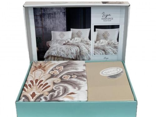 фото КПБ Karven Liya Beige v-2 Семейное  артикул N031 LIYA BEIGE V-2 фото 2