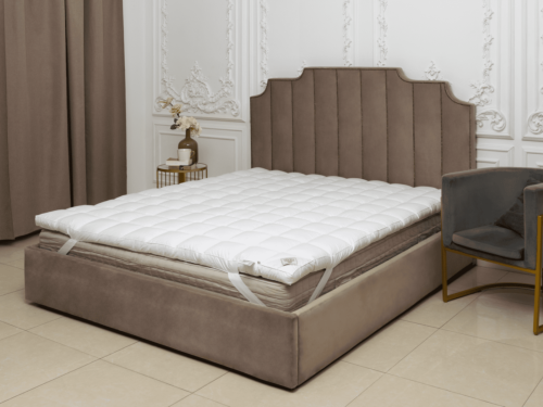 перина 200x200 пуховая кассетная royal down grass 66122 из ткани Твил в категории  рисунок  фото 3
