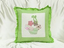 декоративная наволочка provence patchwork 5029-07 из раздела Подушки