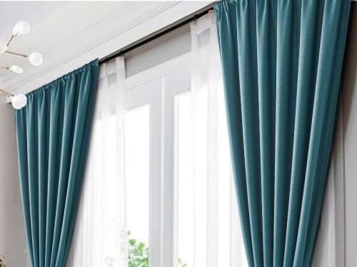 набор штор блэкаут tango nature 150x272 - 2 шт. (n150272-09) из ткани Рогожка в категории  рисунок  фото 3