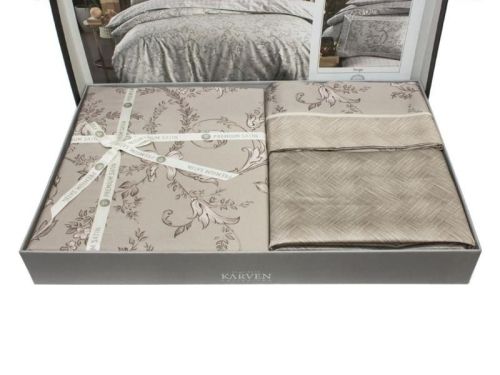 фото КПБ Karven DEMA Beige Евро 4 наволочки  артикул N359 DEMA BEIGE фото 5