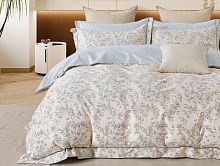 фото кпб primavelle (простыня на резинке) selin 349 семейное из ткани Мако-сатин Цветы