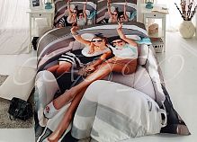 фото кпб virginia secret 3d digital 1331-32 евро из ткани Бамбук Люди