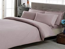 фото кпб tac lux basic stripe (лиловый) евро из ткани Страйп сатин 