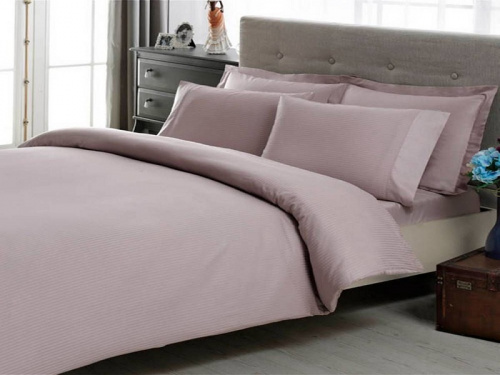 фото КПБ Tac LUX Basic stripe (лиловый) Евро  артикул tn0425