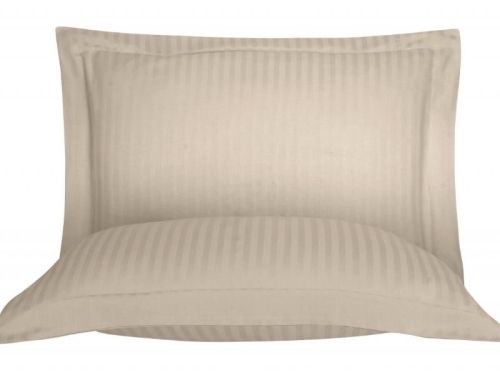 фото КПБ Karven Stripe Satin-SS 012 бежевый Семейное  артикул N164-SS 012 фото 3