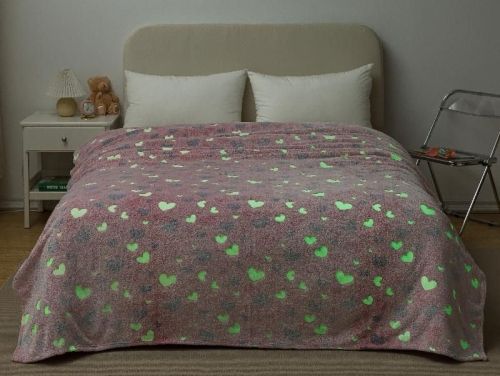 плед tango moonlight светящийся 200*220 (3064-13) из ткани Микрофибра в категории  рисунок 