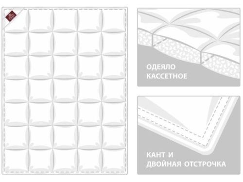 одеяло 240*260 всесезонное gray familie down fdn-02262 из ткани Тик в категории  рисунок  фото 2