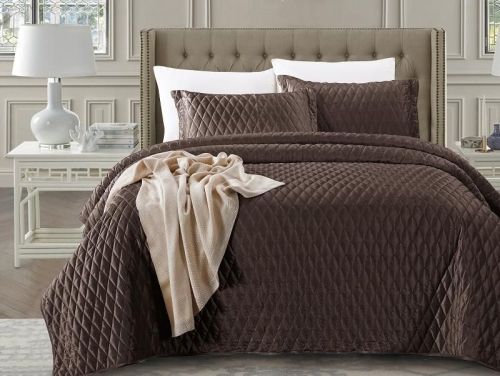 покрывало tango arabesque ara2426-10 240*260 из ткани Велюр в категории С наволочками рисунок 