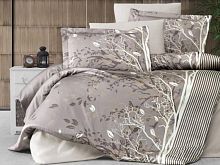 фото кпб karven living brown семейное из ткани Сатин 
