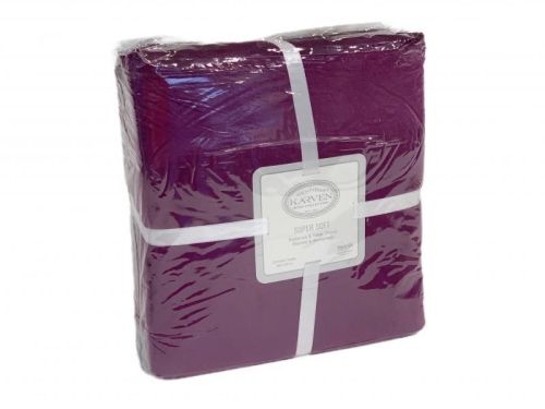 плед karven super soft vigan 200*220 р 942 фиолетовый из ткани Велсофт в категории  рисунок  фото 3