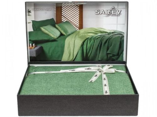 фото КПБ Sarev fancy UNITWILL v5/Yesil 1,5 спальное  артикул N344 UNITWILL V5/YESIL фото 3