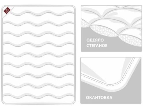 одеяло 160*220 всесезонное 60c° familie stopallergy fs-8270 из ткани Микрофибра в категории  рисунок  фото 4