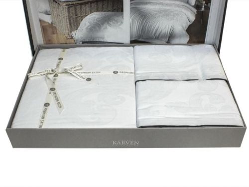 фото КПБ Karven VANDELA White Евро 4 наволочки  артикул N359 VANDELA WHITE фото 5