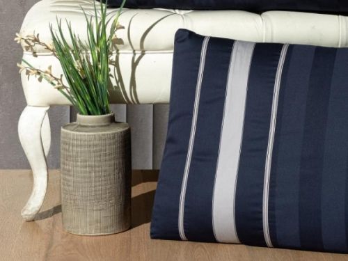 фото КПБ Karven Artwel Navy Blue Евро 4 наволочки  артикул N044 ARTWEL NAVY BLUE фото 3