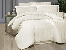 фото кпб karven broad line cream семейное из ткани Сатин 