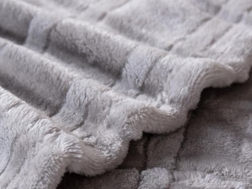 плед karven cutting v3/grey 150*200 из ткани Велсофт в категории  рисунок  фото 3