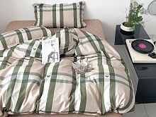 фото кпб tango tpig2-1976-70 двуспальное из ткани Сатин Клетка/Квадрат