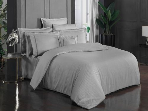 фото КПБ Sarev JACQUARD STRIPE v3 1,5 спальное  артикул N303 JACQUARD STRIPE V3