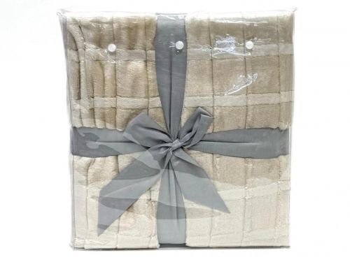 плед karven cutting v5/beige 150*200 из ткани Велсофт в категории  рисунок  фото 6