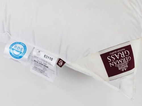 фото подушка средняя 68*68 3d royal down grass из ткани Твил, наполнитель Гусиный пух, размер 70*70, артикул GR63120 фото 2