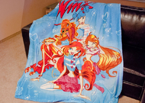 плед tango winx детский 150*200 pld047-1 из ткани Микрофибра в категории Для детей рисунок 