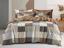 фото кпб cleo cl41/742-sl семейное из ткани Сатин Клетка/Квадрат