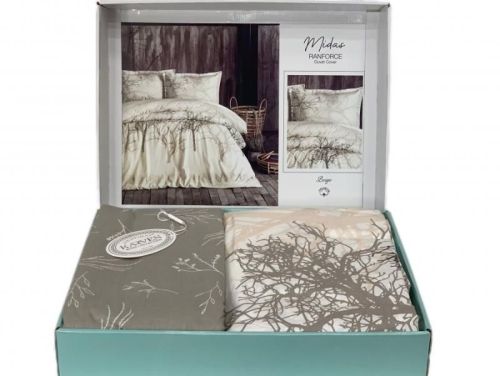 фото КПБ Karven Midas Beige v-2 Семейное  артикул N031 MIDAS BEIGE V-2 фото 2