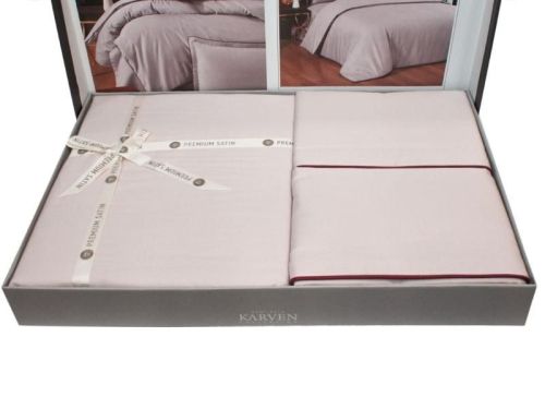 фото КПБ Karven LUCCA Violet Евро 4 наволочки  артикул N359 LUCCA VIOLET фото 4