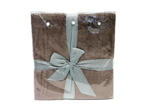 плед karven print jacqaurd v1/coffee 200*220 из ткани Велсофт в категории  рисунок  фото 5