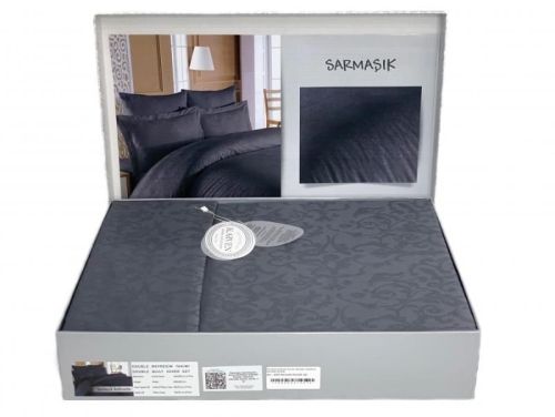 фото КПБ Karven Sarmasik Antrasit Семейное  артикул N302 SARMASIK ANTRASIT фото 2