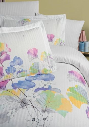 фото КПБ Karven Stripe Satin-SB010 Евро 4 наволочки  артикул N250 -SB010 фото 2
