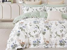 фото кпб primavelle (простыня на резинке) belinda 348 семейное из ткани Мако-сатин Цветы