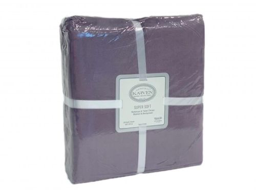 плед karven super soft vigan 200*220 р 942 лиловый из ткани Велсофт в категории  рисунок  фото 3