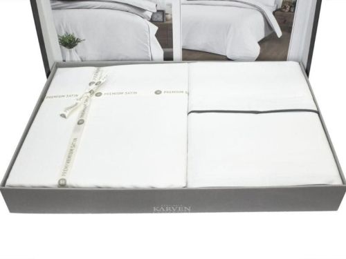 фото КПБ Karven LUCCA White Евро 4 наволочки  артикул N359 LUCCA WHITE фото 5