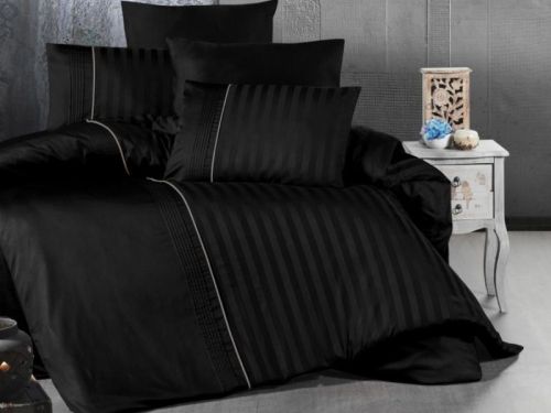 фото КПБ Karven Modalife Black Евро 4 наволочки  артикул N044 MODALIFE BLACK
