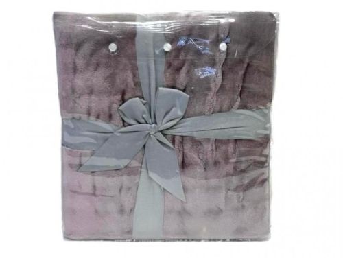 плед karven solid bubble v1/purple 200*220 из ткани Велсофт в категории  рисунок  фото 6
