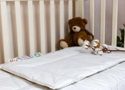 набор одеяло 100*135 + подушка 40*60 baby organic linen grass арт.boc-113 из ткани Батист в категории  рисунок  фото 3