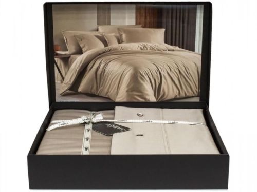 фото КПБ Sarev MONOCHROME v4/N Beige 1,5 спальное  артикул N379 MONOCHROMEV4/N BEIGE фото 3